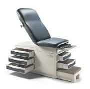 Mesa de examen para consultorio en general marca Ritter 204-0