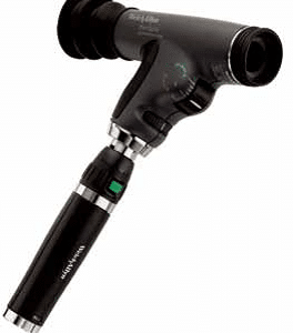Oftalmoscopio Panoptic de Welch Allyn de mano y baterías WA11820-0