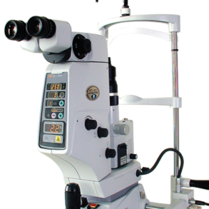 Laser Yag Nidek YC-1800 para capsulotomia con lampara de hendidura interconstruida -0