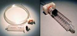 Inyector Nidek descartable para liquidos viscosos durante Vitrectomia -0