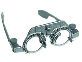 Montura de pruebas opticas de aluminio color azul Luxvision TF-35-0