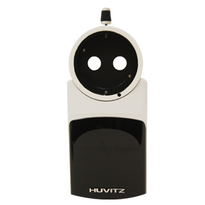 Camara Digital Huvitz 10 MP plana para lampara de hendidura con binocular tipo Zeiss universal-0