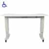 Mesa Luxvision estatica para equipo de Oftalmologia en angulo para 2-3 equipos con interconeccion electrica-764