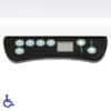 Mesa Luxvision estatica para equipo de Oftalmologia en angulo para 2-3 equipos con interconeccion electrica-762
