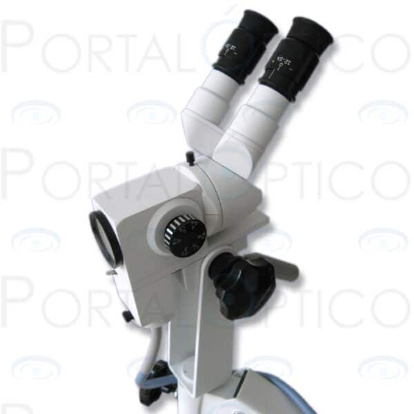 Colposcopio VISION PLUS Colposcopio de Luz fria halogena fibra optica de piso con cambiador de aumentos y filtros CON VIDEO-3165