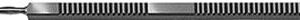 E0396 cuchillo corneal de Gill Curvo Storz-0