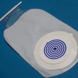 4030 Bolsa de Colostomia Neonatal o Pediatrica a prueba de olor, con mecanismo de cierre. c/1-0