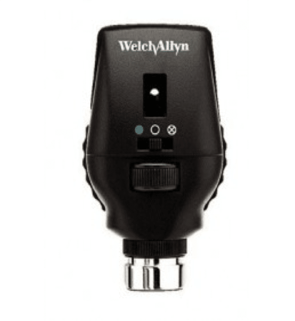Oftalmoscopio coaxial Welch Allyn solo Cabezal-0