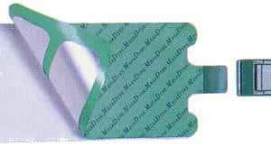 Placa de doble contacto de retorno conector REM compatible con 3.5 m. desechable-0