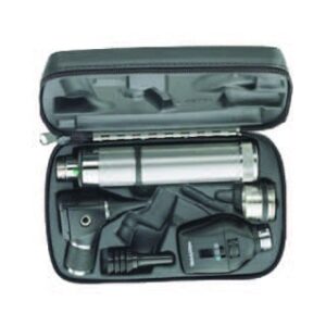 WA97200-C Estuche de diagnostico Welch Allyn con Oftalmoscopio Coaxial de 6 aperturas y otoscopio-0