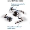 Merlin sistema para Micro Cirugia Vitreoretinal compuesto del Biom y Lentes-1579