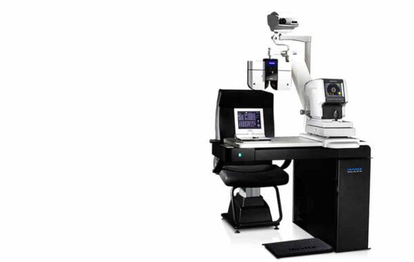 Unidad inteligente Huvitz HRT-700 digital para espacios reducidos con los 3 equipos que se muestran-1615