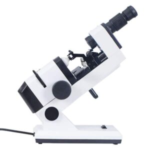 Lensometro Luxvision LM-180 lectura interna color blanco iluminacion halogena -0
