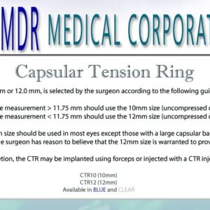 CTR-10 Anillo de tension intra capsular MDR Eyekon Medical de 10 mm -2169