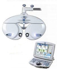 RT-5100 Refractor digital automatico Nidek incluye consola de mando -0
