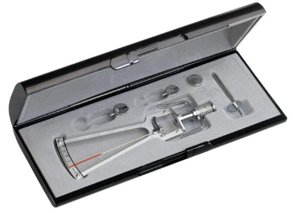 Tonometro de Schiotz ELCON MEDICAL Aleman certificado con estuche de proteccion-0