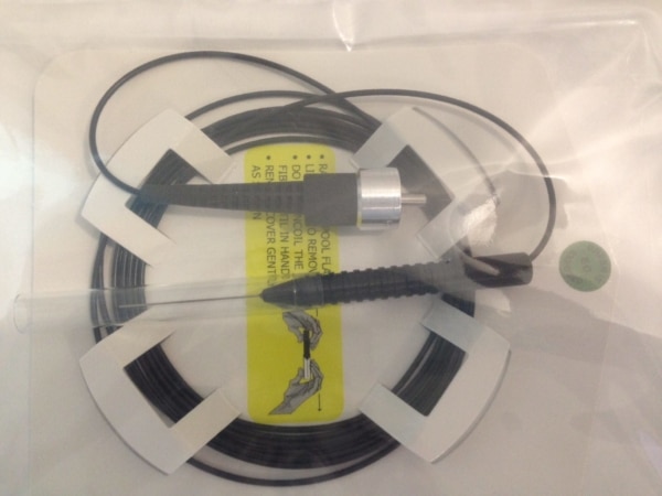 5240-1 Fibra laser Micro Vision para retina recta calibre 23 G. compatible con Laser Vitra de Quantel caja con 1-2767
