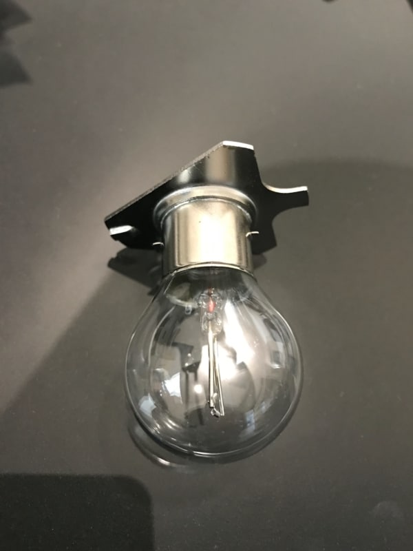 Foco MC-A22 Lampara incandecente Vasconcellos para Colposcopio y microscopio segunda generacion con un polo 6V. 30 W.-0