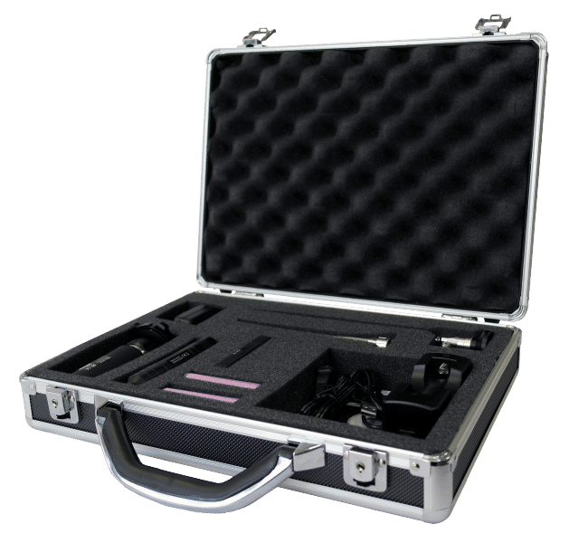 Kit completo Fierfly con Camara inalambrica endoscopica con Estuche Luz LED portatil cargadores endoadaptador ytelescopio de 4mm 30 grados , camisa de lente -0