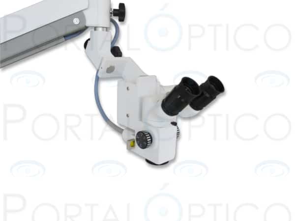 Vision Plus 99-M Microscopio de piso con 5 aumentos, brazo pantografico, cabezal con oculares gran angular de 12.5x y objetivo de 250 mm , opciones de video-3169
