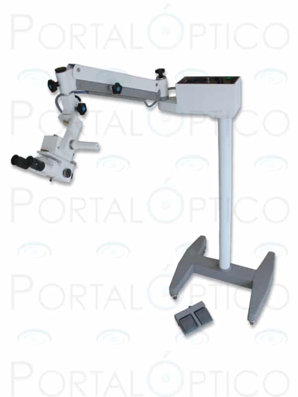 Vision Plus 99-M Microscopio de piso con 5 aumentos, brazo pantografico, cabezal con oculares gran angular de 12.5x y objetivo de 250 mm , opciones de video-3170