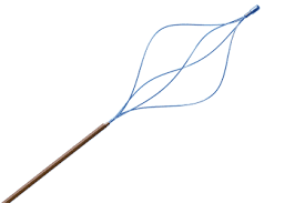 JRY-WD-2421-35 Canastilla de dormia de 4 hilos para endoscopia flexible de 2.4 x 2100 mm. desechable para uso con endoscopios flexibles con canal de min. 2.8 mm-0