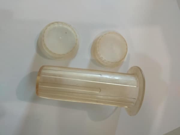 Set de capuchones re-esterilizables para perillas de microscopio quirurgico Vasconcellos o smilar incluye 2 para aumentos y uno para mando de acercamiento-0