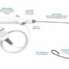USCOPE FLEX PU3022A Ureteroscopio descartable PUSEN , Fully Flexible Video Single Use Ureteroscope PUSEN nuevo modelo invertido-3242