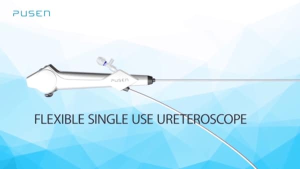 USCOPE FLEX PU3022A Ureteroscopio descartable PUSEN , Fully Flexible Video Single Use Ureteroscope PUSEN nuevo modelo invertido-3241