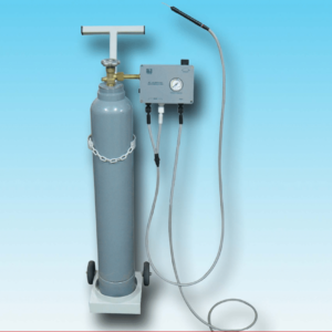 Equipo de Crio Cirugua Universal con base para cilindro y manometro de gas ya sea para Co2 o bien N2o incluye pistolay 3 puntas a escoger-0