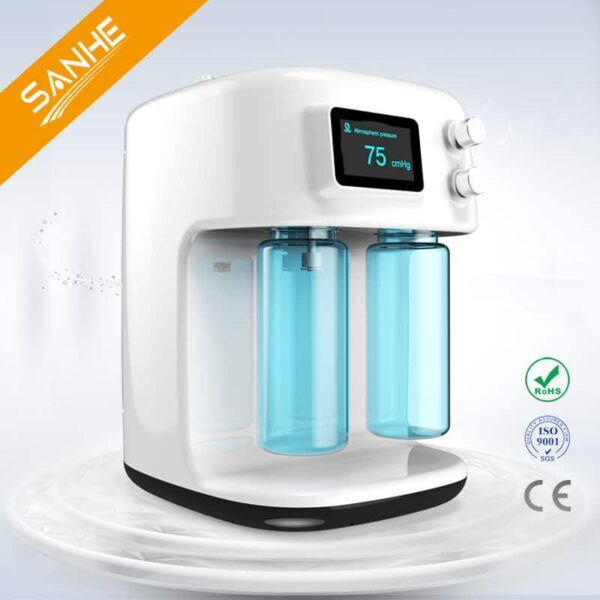 Hydrafacial equipo básico para dermoabrasión exfoliación y limpieza de la piel de forma ágil y segura mediante presión de agua y succión marca SANHE-3741