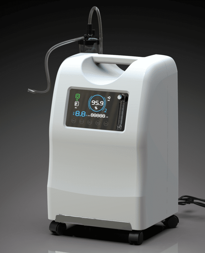 Concentrador de oxígeno grado medico estacionario de 10 L/M modelo OLV-10 de marca Olive -0