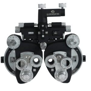 R1500B Foroptor manual Luxvision LXR color negro-0
