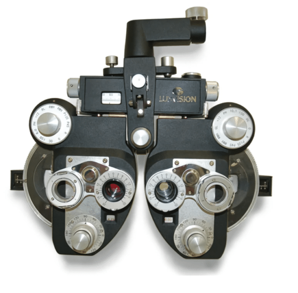 R2500B Foroptor manual Luxvision LXR color negro o Blanco-0