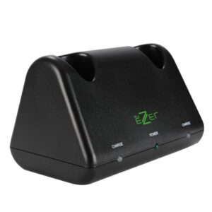 100-600-740 Unidad de carga doble para instrumentos diagnósticos recargables EZER, incluye adaptador de corriente-0