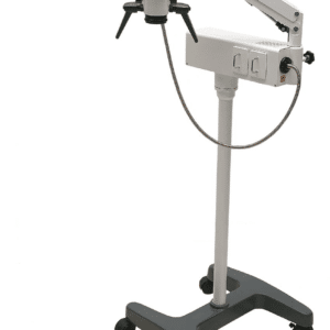 OM-1850 Microscopio quirúrgico LUXVISION de piso con 3 aumentos objetivo de 200 f=200mm tubo binocular inclinado y manerales laterales-0
