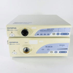 Sistema de Video Endoscopia Olympus CV/CLV 160 solo video procesador y fuente de luz