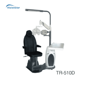 Unidad de Refraccion Vision Star modelo TR-510D simple con sillon electrico y poste para proyector