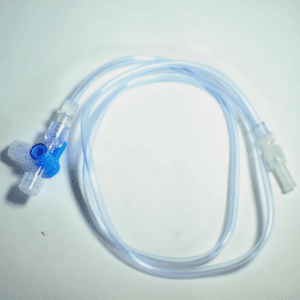 Llave de 3 vías con extensión