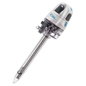 H12LP Trocar para laparoscopia de 12 mm x 100 mm XCEL marca Ethicon una pieza esteril punta roma sin estrias caja con 6 piezas