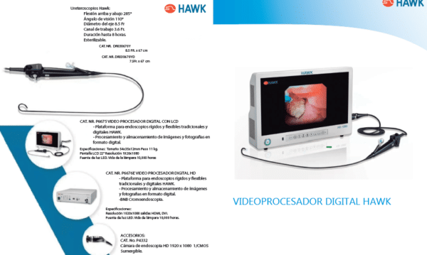 Tele Pack Hawk para video Endoscopia full HD 22" - Image 4