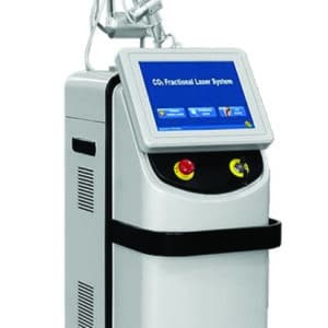 Láser fraccionado de CO2, ideal para dermatología, cirugía plástica, ginecología, y urología.