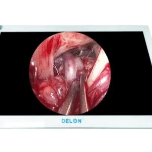 Pantalla 4K 27", cámara y fuente de luz LED