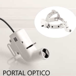 Lampara Frontal LED recargable, iris y control de spot