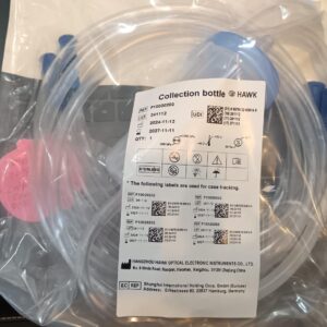 Frasco de recolección con tubing para morcelador urológico Hawk N5924