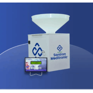 Uroflujómetro SANTRON de drenaje automatico el mas simple del mundo