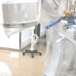 Funda esteril para equipo Arco en C Universal con medidas de 150 x 250 cm caja con 15  ref AC-55444